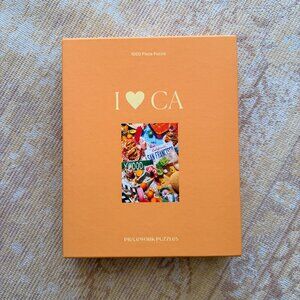 Piecework Puzzles - I <3 CA 1000 Piece Puzzle